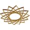 Ekena Millwork Eleanor Architectural Grade PVC Pierced Ceiling Medallion, Gold, 24"OD x 9 1/4"ID x 3/4"P CMPP24EASGO - alternate 3